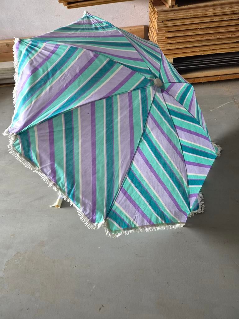 Camping set, Ophalen, Zo goed als nieuw, 1 tot 2 meter, Parasolvoet