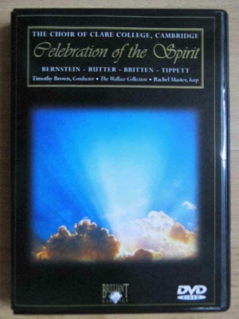 DVD Celebration of the Spirit The Choir of Clare College, Alle leeftijden, Ophalen of Verzenden, Zo goed als nieuw, Muziek en Concerten