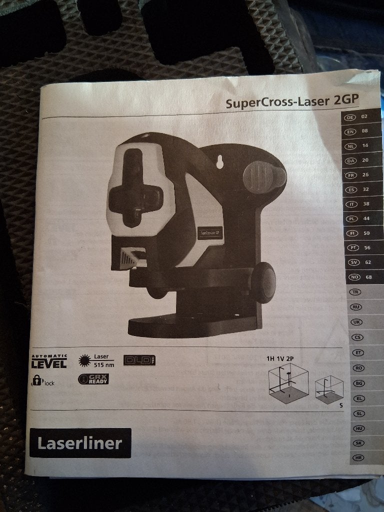 Lijnlaser, Ophalen, Zo goed als nieuw