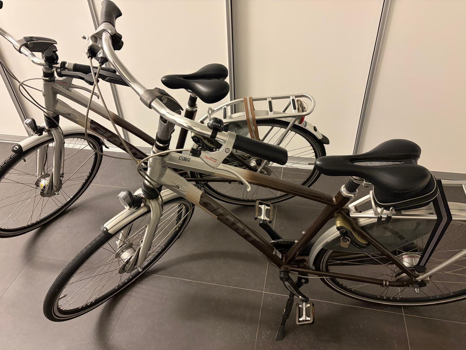 2 x giant fiets zeer goede staat !, 20 inch of meer, Versnellingen, Zo goed als nieuw, Ophalen