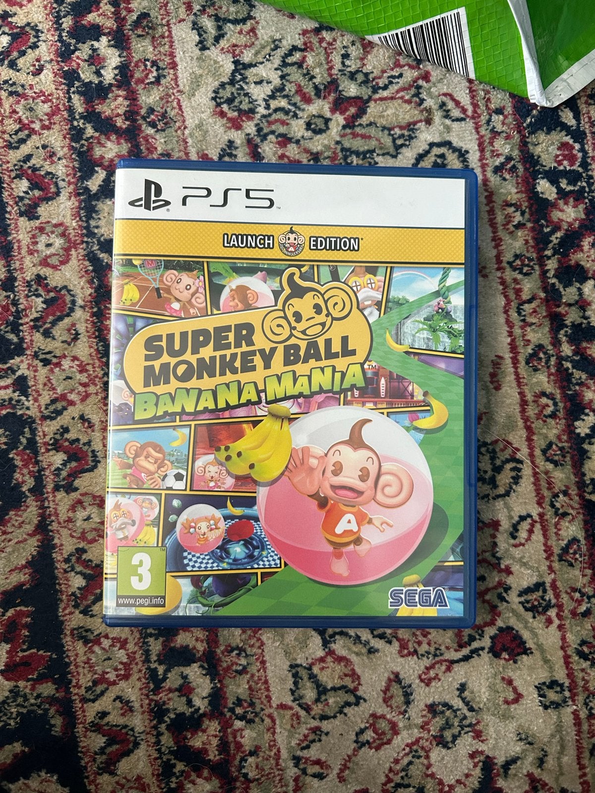 Super Monkey Ball Banana Mania Launch Edition PS5, Eén computer, Ophalen of Verzenden, Zo goed als nieuw, Platform