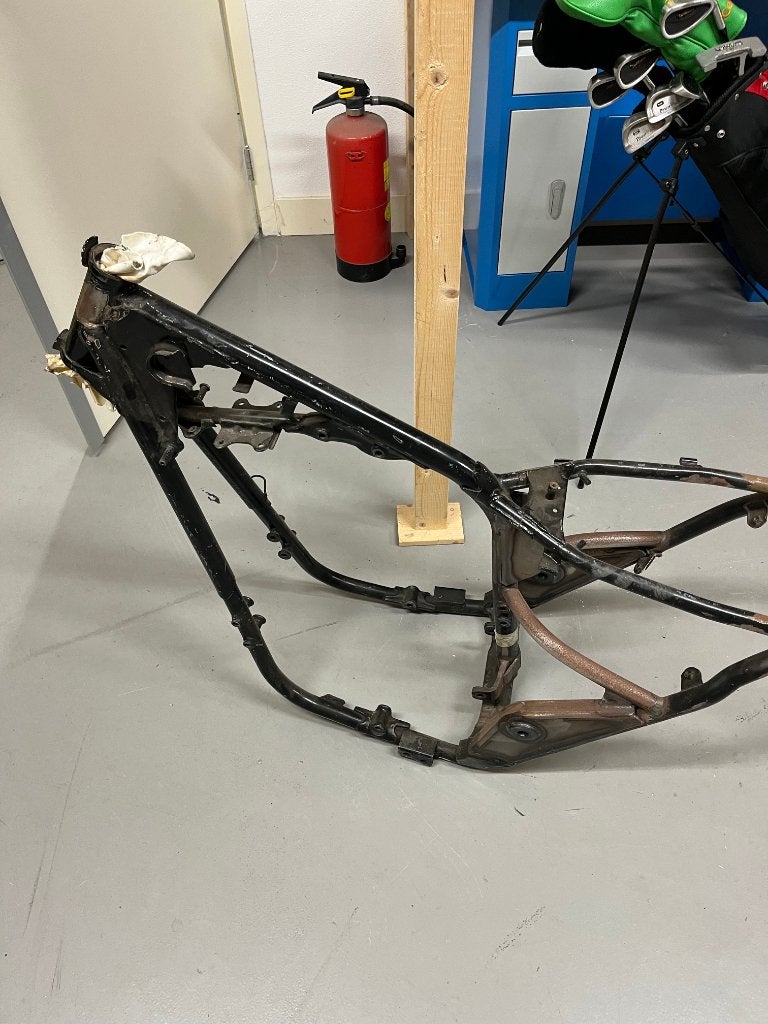 Frame en kenteken Yamaha XS 650 SE, Motoren, Onderdelen | Yamaha, Ophalen, Gebruikt