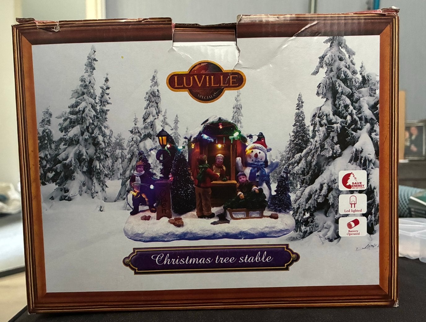 Luville Christmas tree stable, Ophalen, Zo goed als nieuw