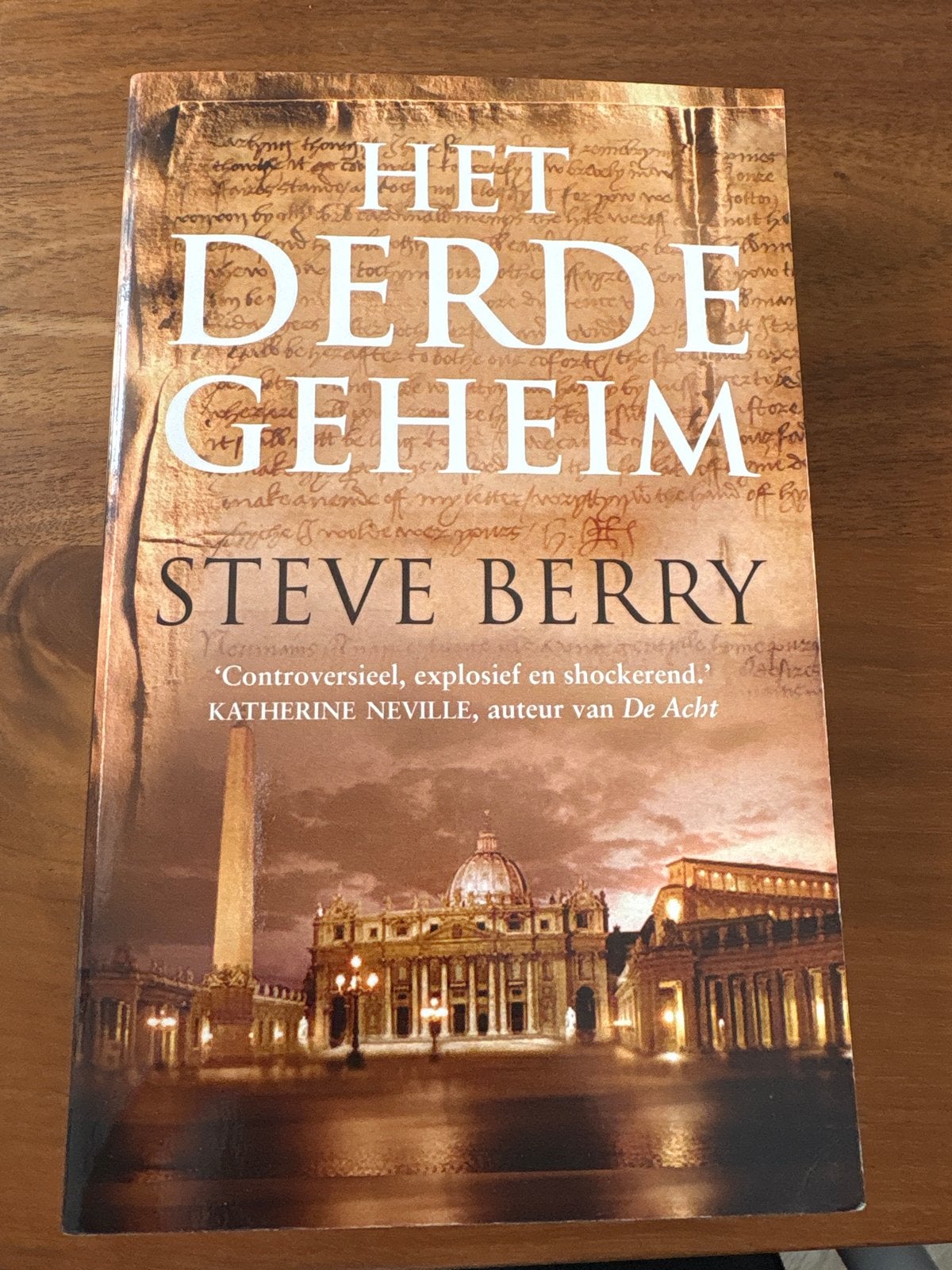 Het Derde Geheim - Steve Berry (Thriller), Ophalen of Verzenden, Gelezen, Europa overig