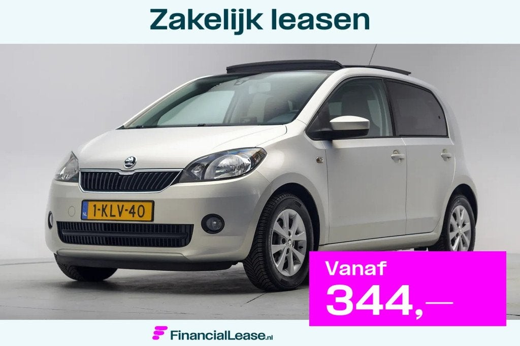 Skoda Citigo 1.0 Greentech Arctic Air [ 1e Eig. 23000km NAP!, Gebruikt, 840 kg, 4 stoelen, Traction-control