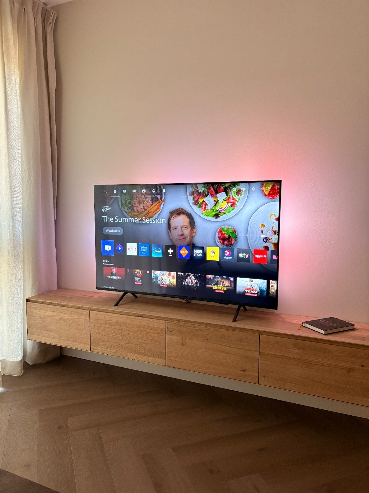 GARANTIE Nieuwe Philips 55PUS8450 55" 4K QLED Ambilight Smar, Philips, QLED, Nieuw, Ophalen of Verzenden