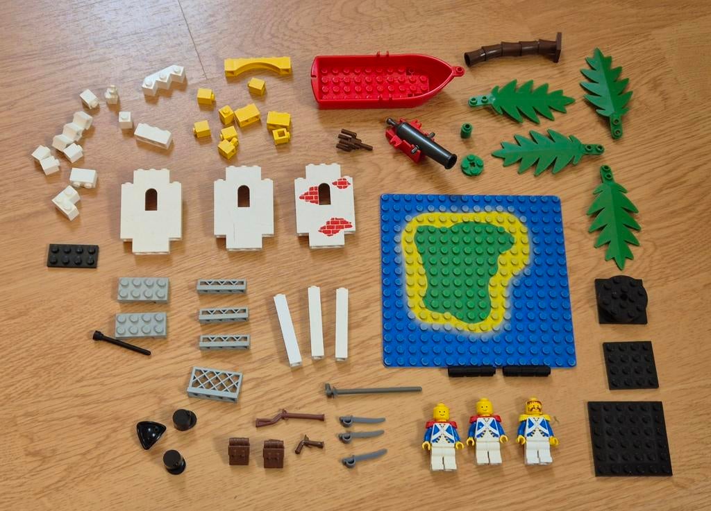 Onderdelen van Lego Pirates 6258 en 6265, Kinderen en Baby's, Speelgoed | Duplo en Lego, Inclusief minifiguren, Gebruikt, Lego