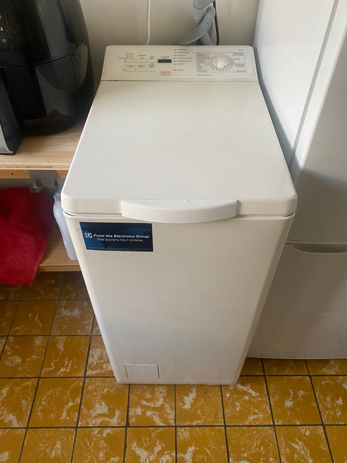AEG Wasmachine, bovenlader, Witgoed en Apparatuur, Wasmachines, Ophalen, Gebruikt, Bovenlader, Handwasprogramma