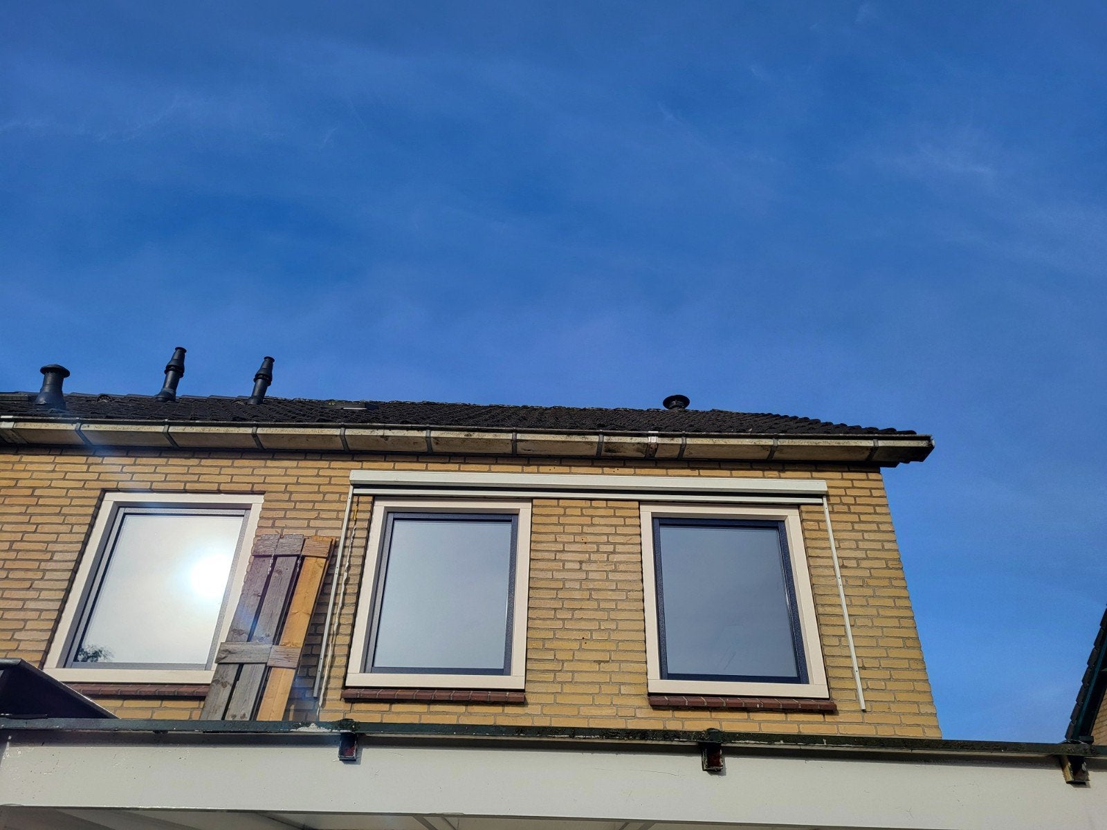 Screen elektrische zonwering 2 stuks, Ophalen of Verzenden