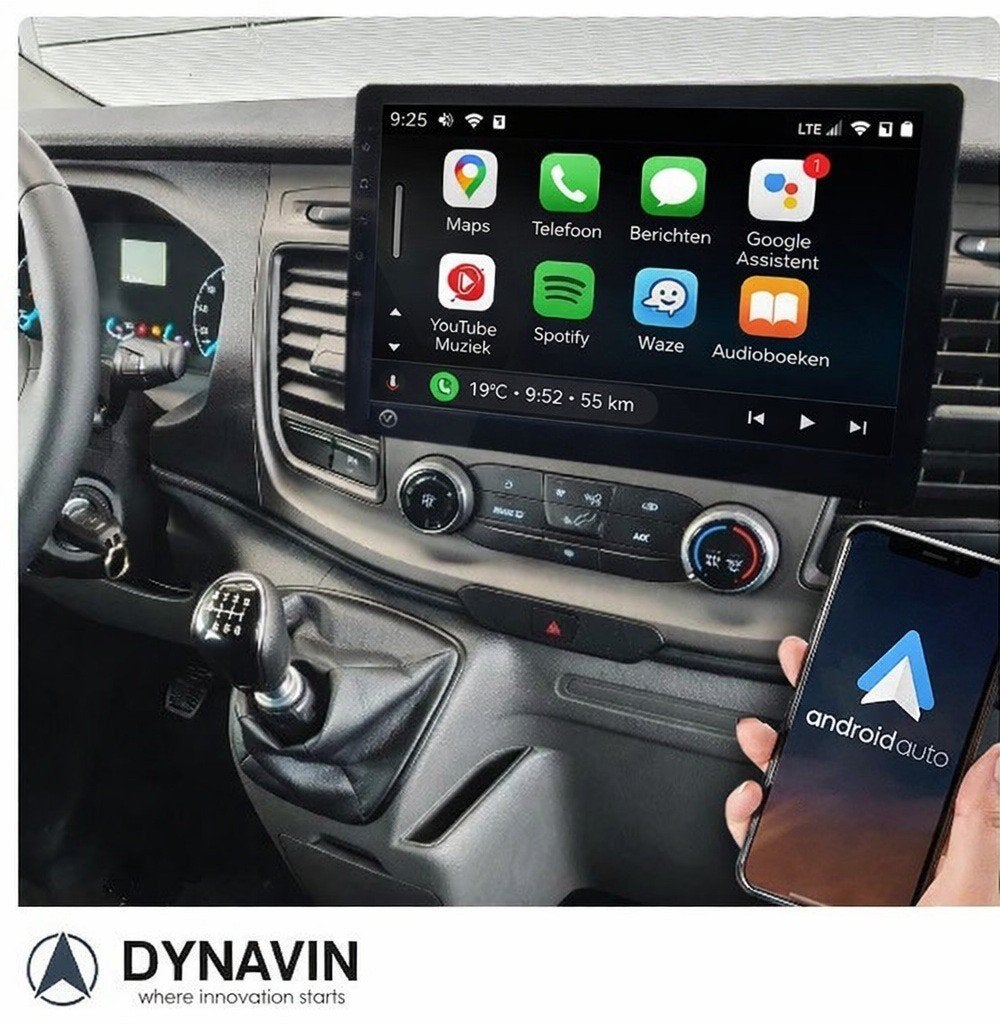 radio navigatie ford custom carkit android auto carplay usb, Ophalen of Verzenden, Dynavin, Verkoop@inbouwnavigatie.com, Oberonweg 262 3208pg