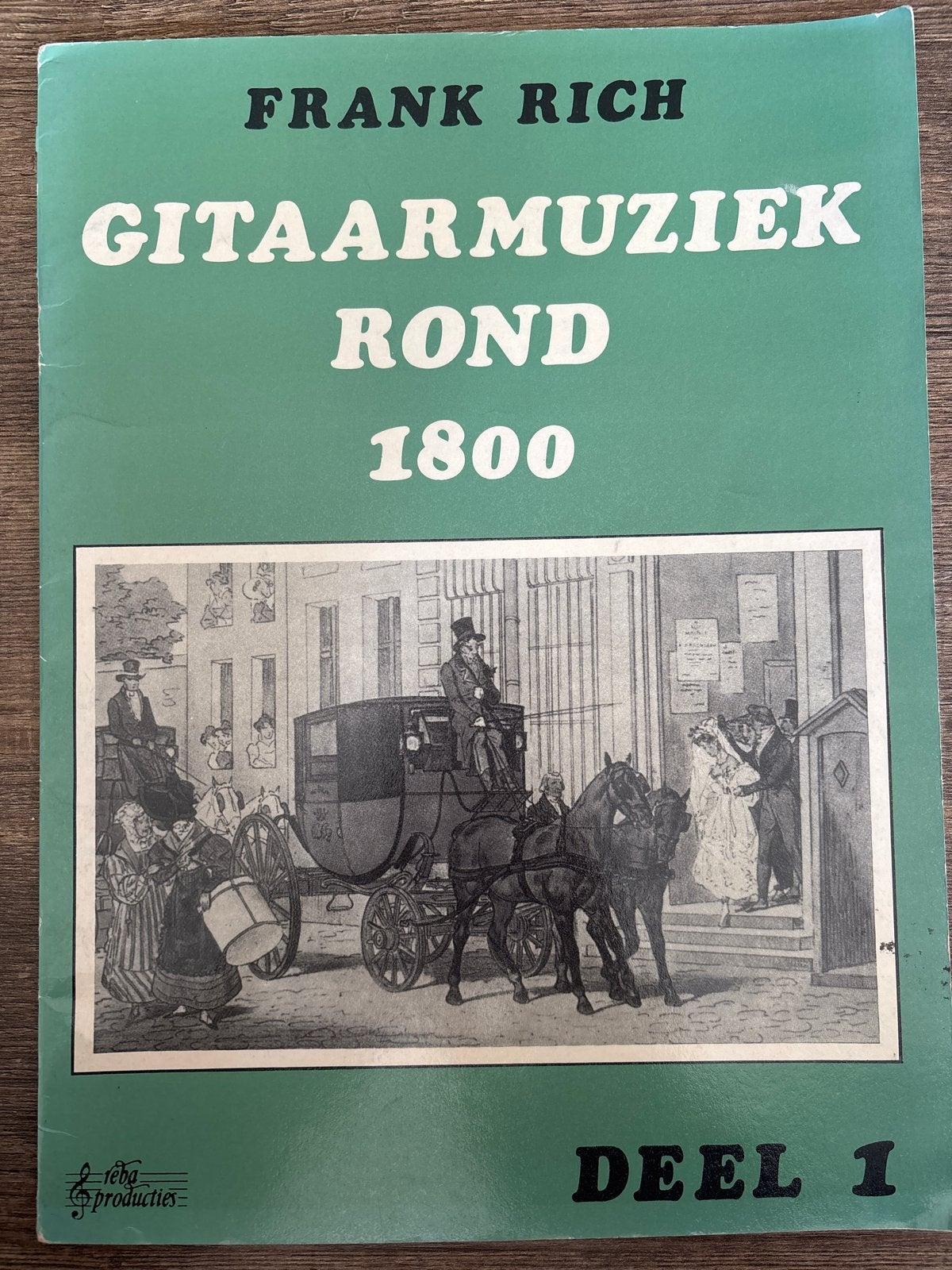Frank Rich Gitaarmuziek Rond 1800 Deel 1, Klassiek, Ophalen of Verzenden, Thema, Gitaar