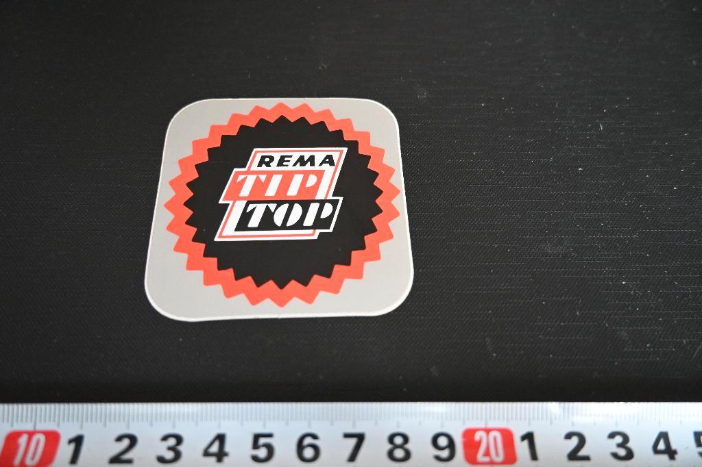sticker REMA Tipm Top, Verzamelen, Stickers, Zo goed als nieuw, Ophalen