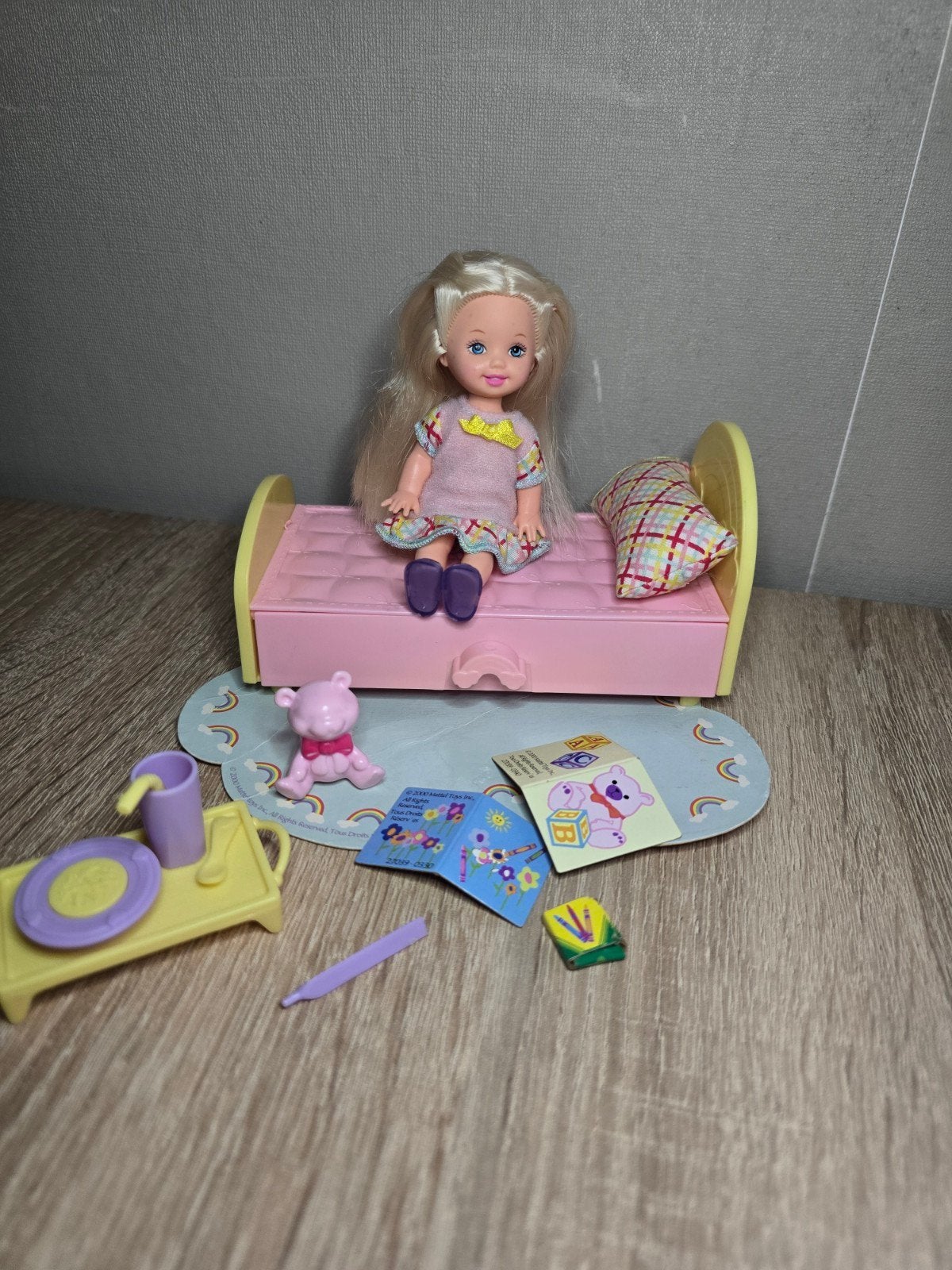 Barbie Shelly Love 'n Care - chickenpox, Ophalen of Verzenden, Pop