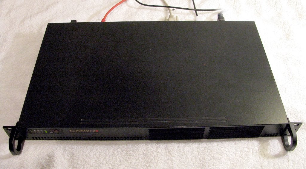 Supermicro 1he atom 330 Opnsense ssd quad intel nic, Computers en Software, Routers en Modems, Ophalen, Gebruikt, Router
