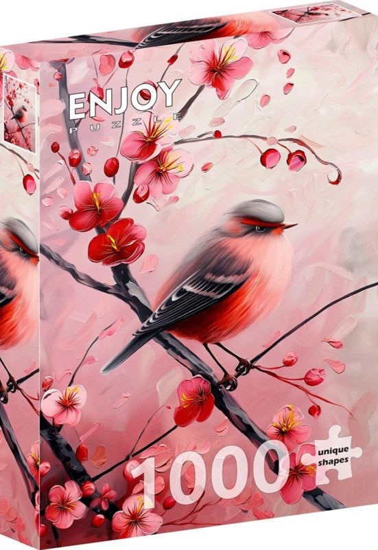 Enjoy - Ruby Songbird - 1000 stukjes, Hobby en Vrije tijd, Denksport en Puzzels, Ophalen of Verzenden, 500 t/m 1500 stukjes, Nieuw