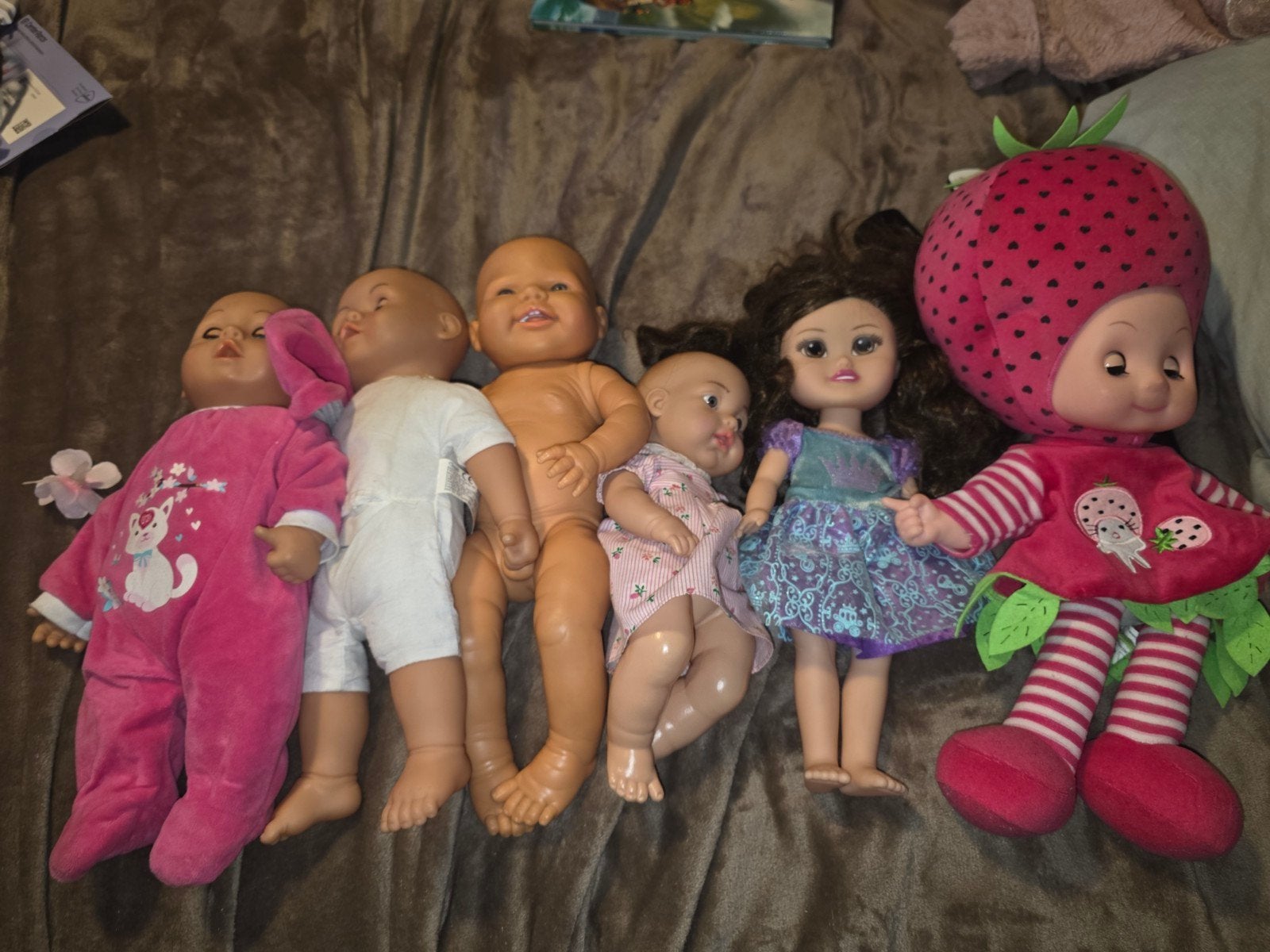 Leuke poppen collectie - diverse typen, Ophalen, Gebruikt, Babypop