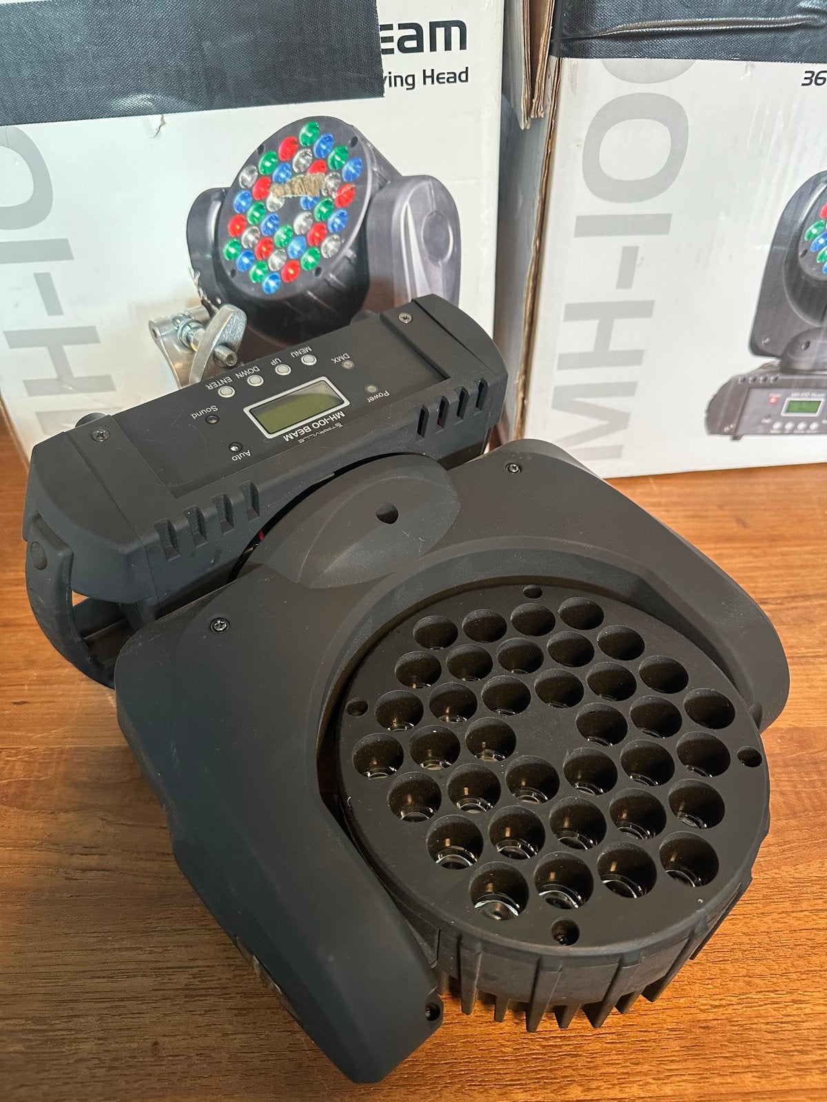 Starville MH-100 Beam Moving Head RGBW LED, Ophalen, Zo goed als nieuw