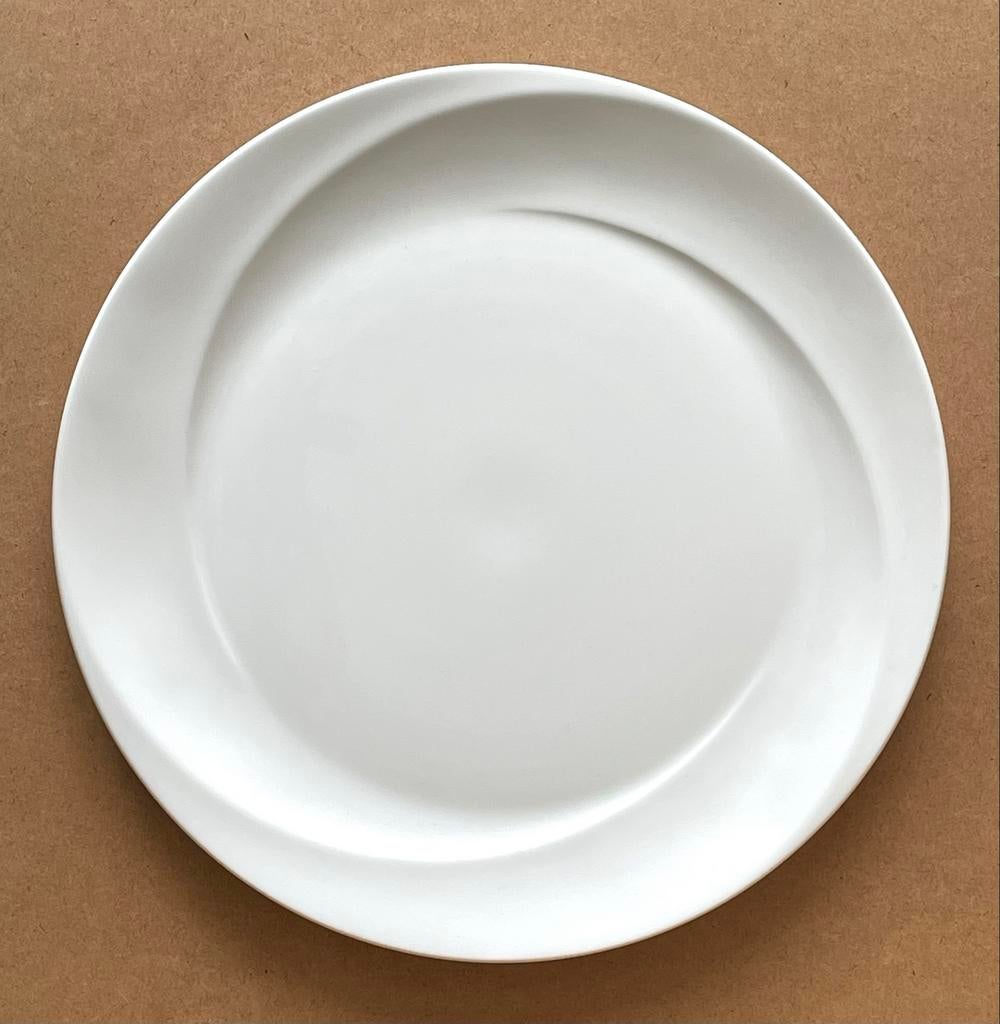 ZGAN GROOT Wedgwood Solar Bone China Taart-Bord Gebaks-Bord, Ophalen