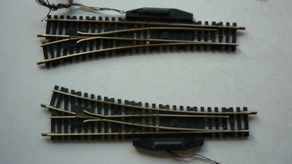 Fleischmann H0 6049 elektrische hoge snelheidswissels in ovp, Wisselstroom, Gebruikt, Fleischmann, Rails