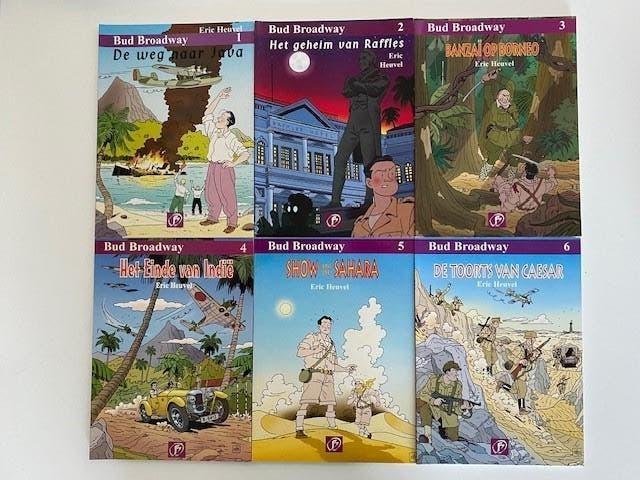 Bud Broadway, SC, Eric Heuvel, WOII, Boeken, Meerdere stripboeken, Ophalen of Verzenden, Zo goed als nieuw