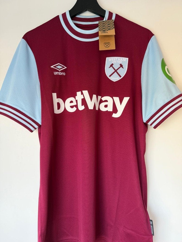 West Ham United Uitshirt 2023/2024, maat S - Nieuw met label, Sport en Fitness, Maat S, Ophalen of Verzenden, Nieuw, Shirt