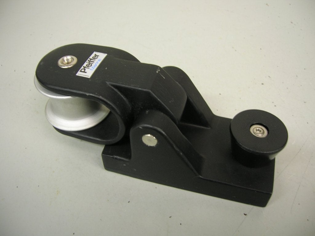 Pfeiffer Genuaslede met schijf voor T - rail 25 x 4 mm, Watersport en Boten, Accessoires en Onderhoud, Ophalen of Verzenden, Nieuw