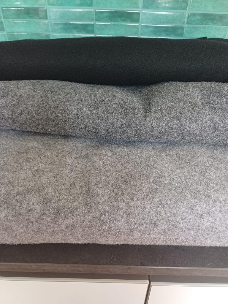 Naaldvilt voor camperbekleding in twee kleuren, Caravans en Kamperen, Ophalen of Verzenden