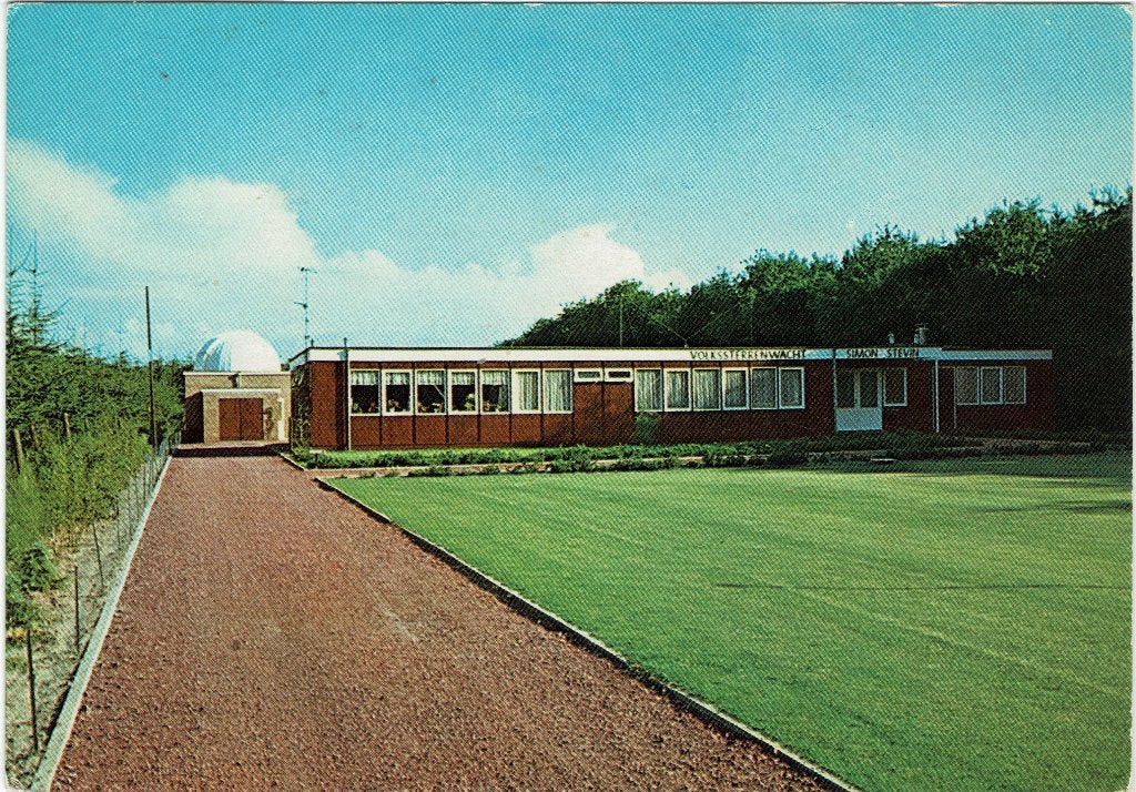 Hoeven – Volkssterrenwacht Simon Stevin., Ophalen of Verzenden, 1960 tot 1980, Ongelopen, Noord-Brabant