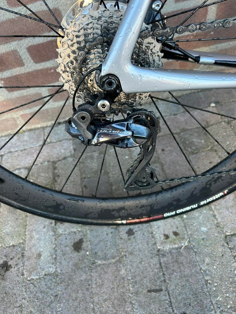 Wielrenfiets cannondale, Fietsen en Brommers, Fietsonderdelen, Ophalen, Zo goed als nieuw