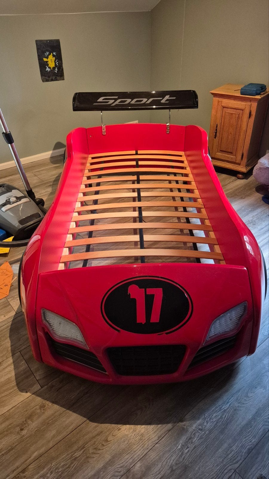 Autobed, Kinderen en Baby's, Ophalen, 180 cm of meer, 85 tot 100 cm