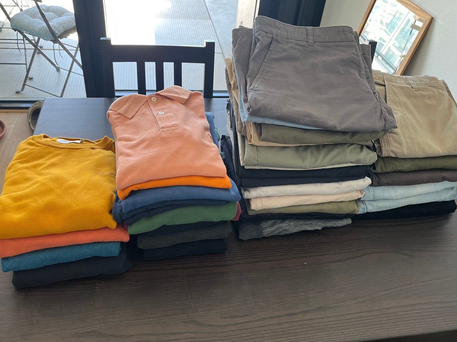 Kledingpakket Heren Maat S/M +50 stuks, Ophalen, Gedragen, Overige maten