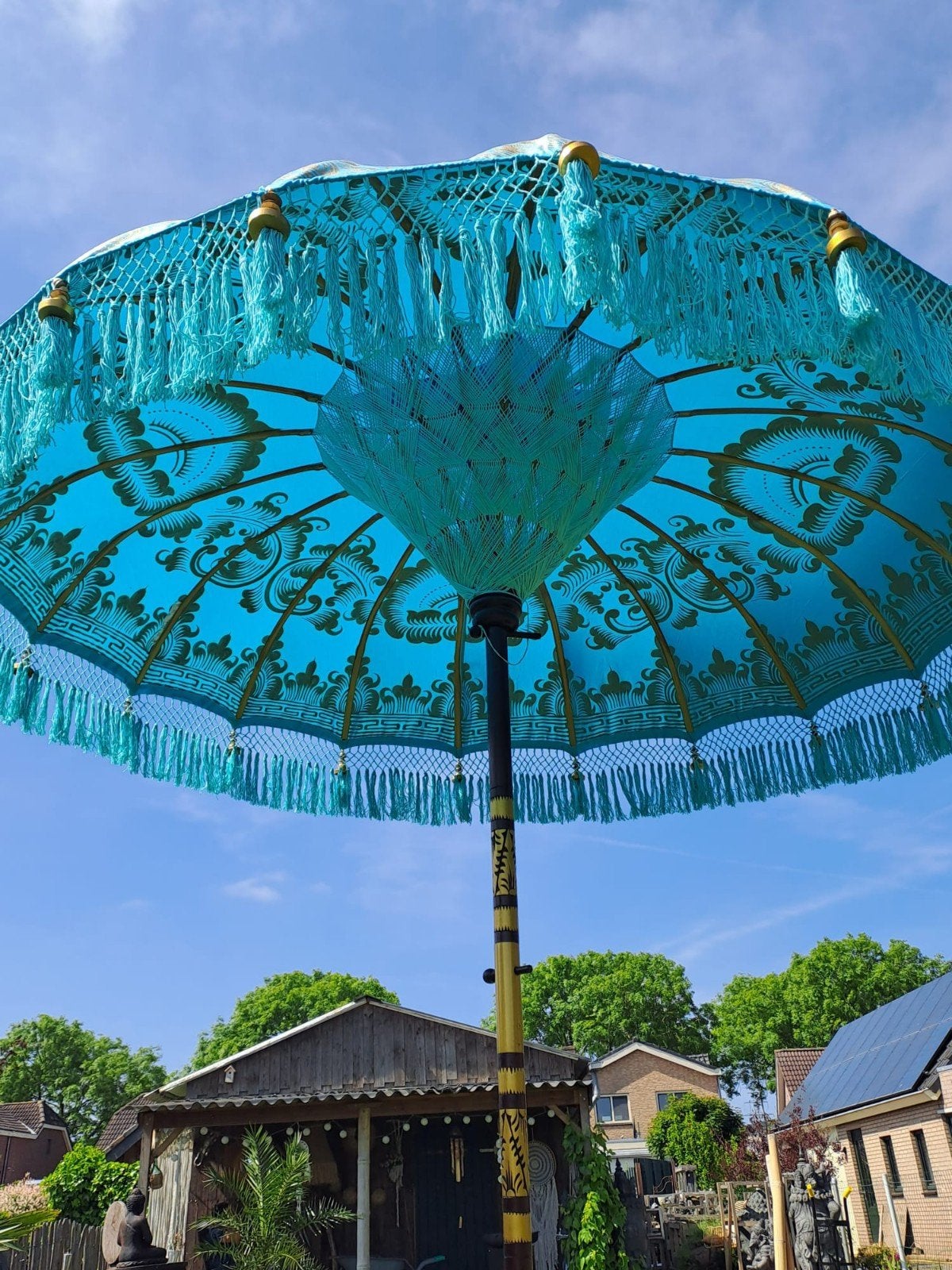Ibiza parasol - Bali parasol, Ophalen, Www.ibizasfeer.nl, Nieuw, Info@ibizasfeer.nl