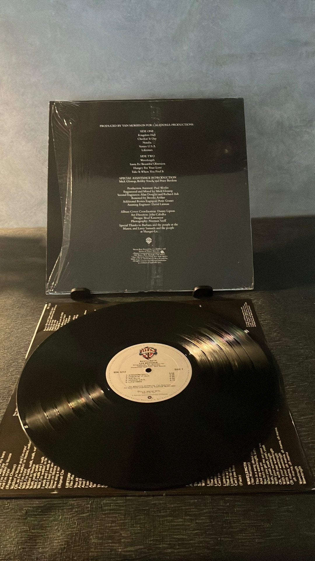 Van Morrison— Wavelenght, LP, Ophalen of Verzenden, Zo goed als nieuw, Inclusief binnenhoes