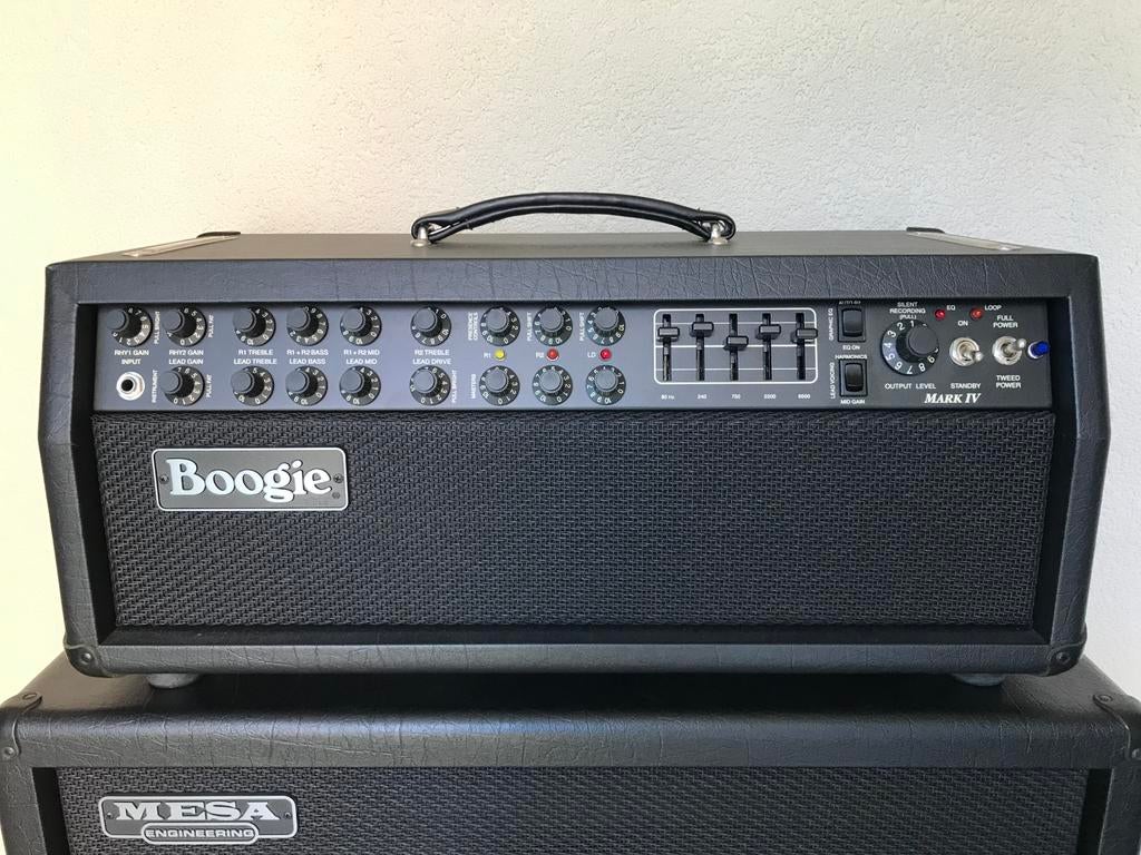 Mesa Boogie Mark4 top & cabs, new condition., Muziek en Instrumenten, Ophalen, Zo goed als nieuw