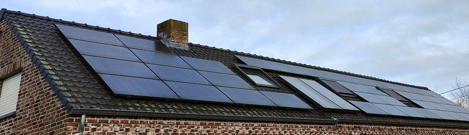 Zonnepanelen Bisol 255 Wp full black, Ophalen, Gebruikt