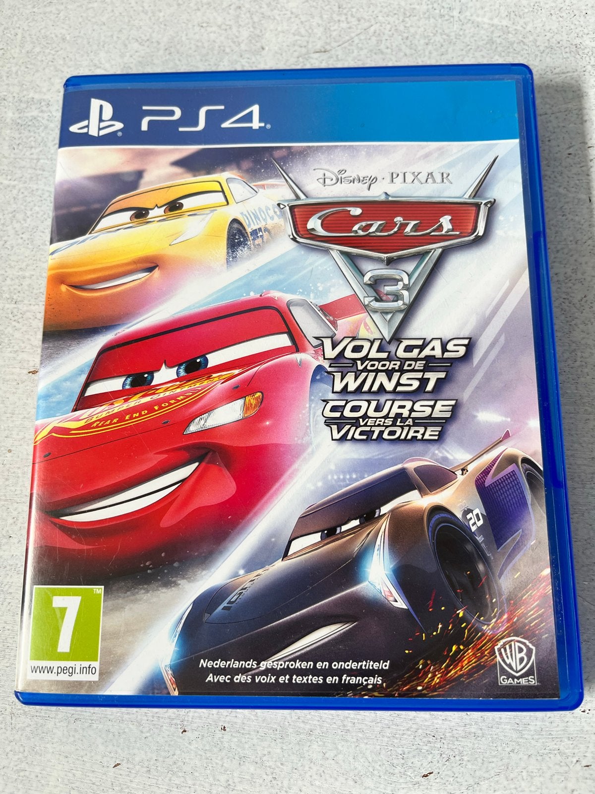 Disney Pixar Cars 3: Vol Gas voor de Winst PS4, Gebruikt, Racen en Vliegen, Eén computer, Ophalen of Verzenden