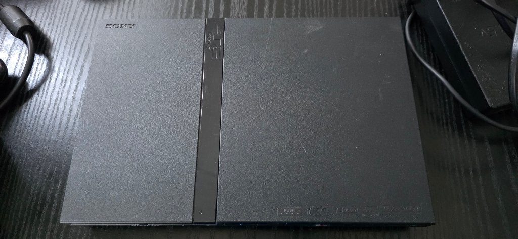 playstation 2  zwart met een controller met alle kabels, Spelcomputers en Games, Gebruikt, Zwart, Ophalen of Verzenden, Met 1 controller