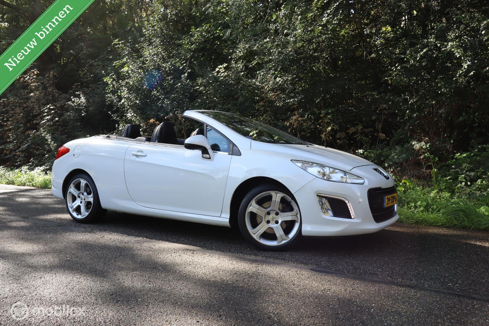 Peugeot 308 CC 1.6 THP Féline | NAP | Stoelverwarming, Auto's, Euro 5, Gebruikt, Wit, Automatische klimaatregeling