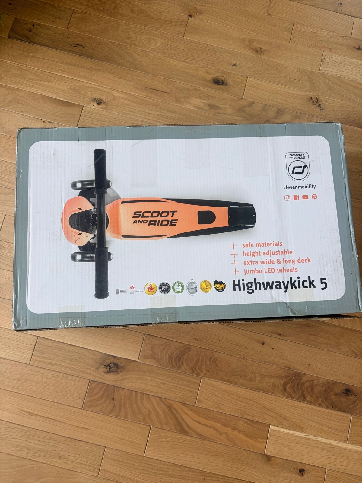 Scoot and Ride Highwaykick 5 Step - Nieuw, Ophalen of Verzenden, Nieuw, Gewone step