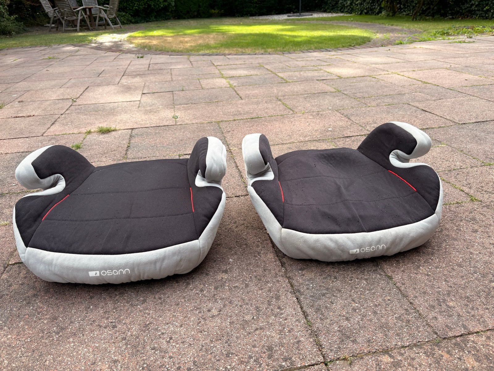 2x Osann zitverhoger autostoel, 15 t/m 36 kg, Ophalen, Overige merken, Gebruikt