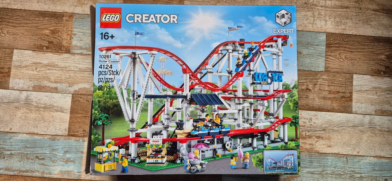 Lego - 10261 Roller Coaster, Ophalen, Lego, Zo goed als nieuw, Compleet
