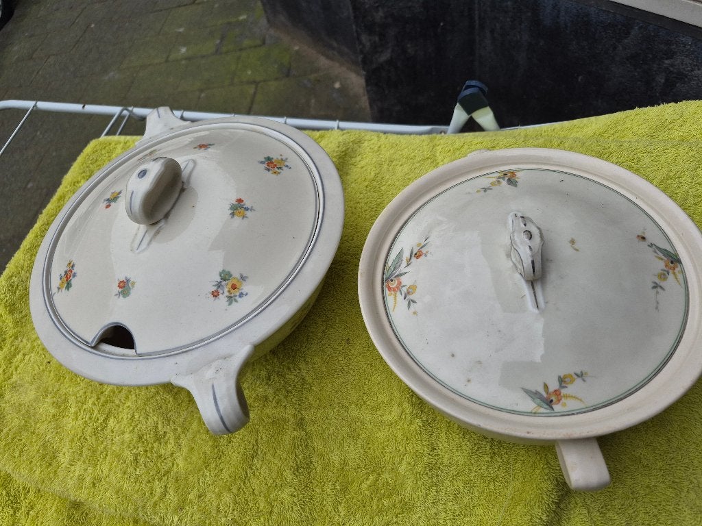 Porseleinen schalen, kommen, Thun Bohemia, Tsjechoslowakije, Ophalen, Overige merken, Schaal of Schalen, Overige stijlen