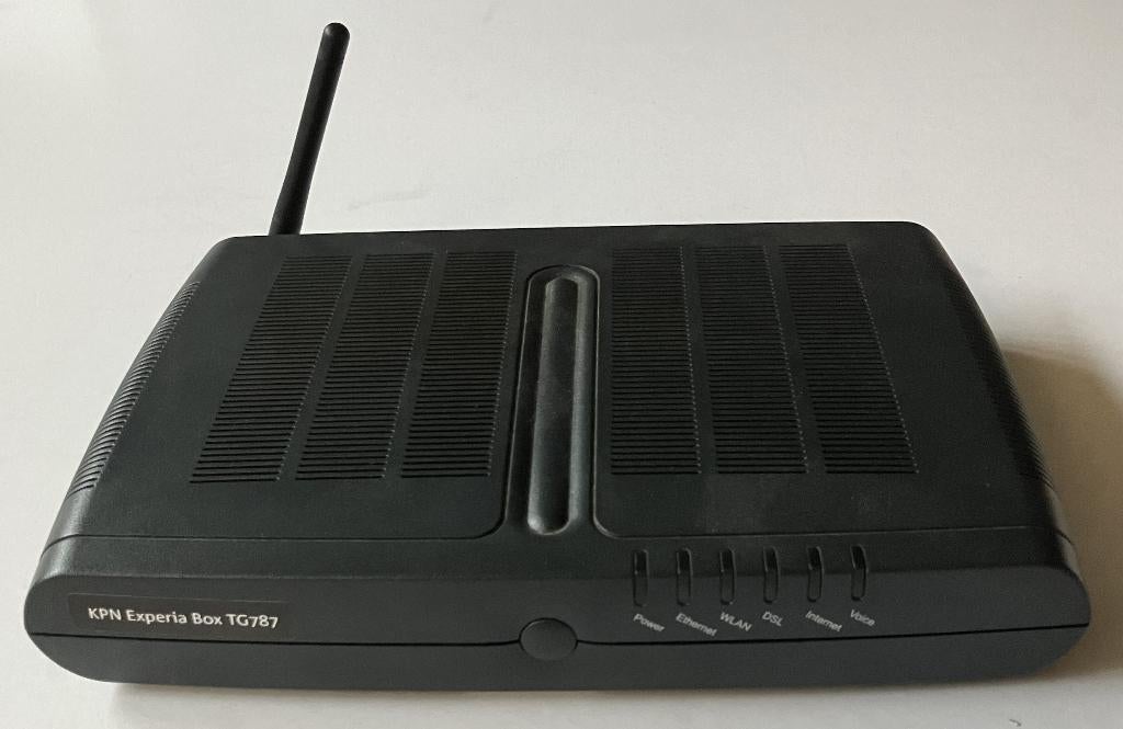 KPN Experia Box TG787 met voeding {5230}, Computers en Software, Routers en Modems, Ophalen of Verzenden, Gebruikt