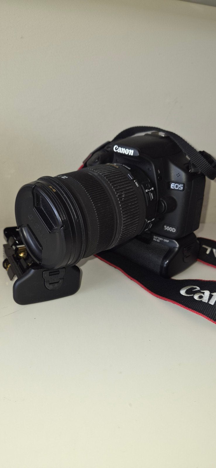 Canon EOS 500D Spiegelreflexcamera + extra lens + body + 2 x, Gebruikt, Spiegelreflex, Canon, Ophalen of Verzenden