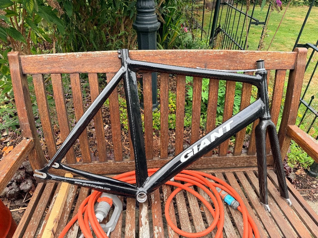 Giant omnium baanframe maat 59, Fietsen en Brommers, Ophalen, Frame, Gebruikt, Giant