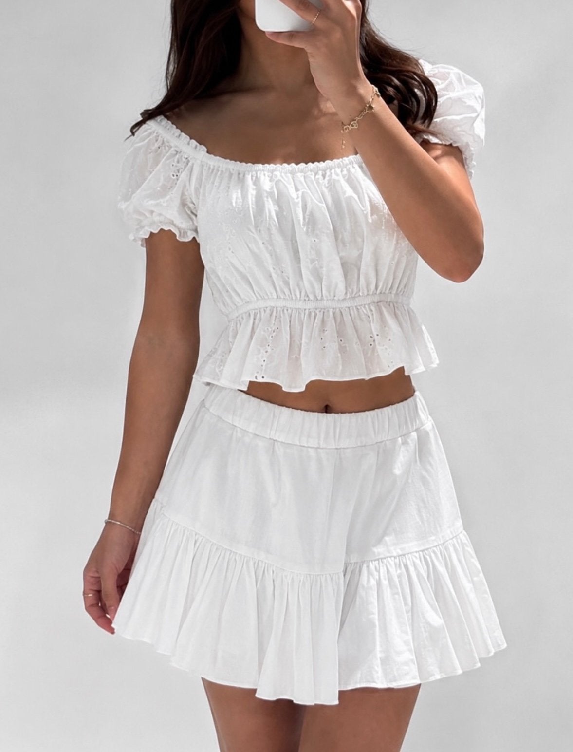 Dames set wit, Ophalen of Verzenden, Nieuw