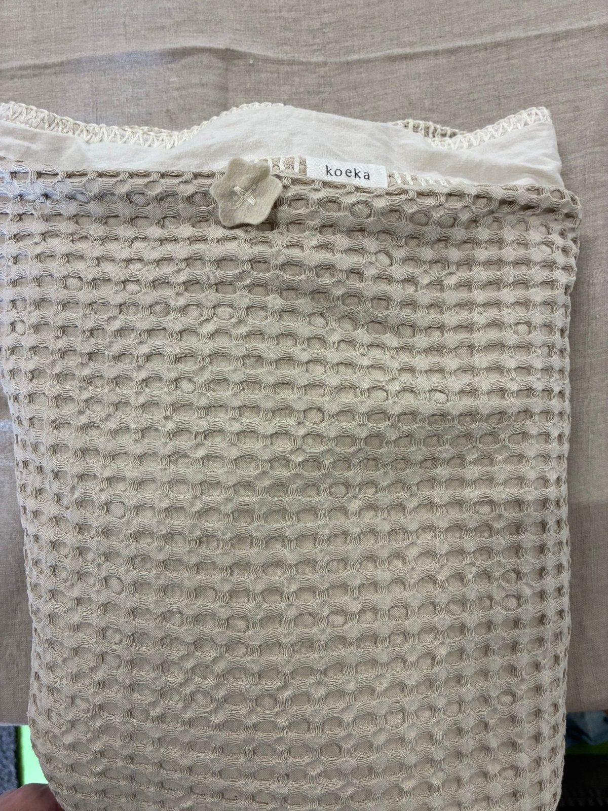 Koeka ledikant deken, Nieuw, Koeka, Ophalen of Verzenden, 150 cm