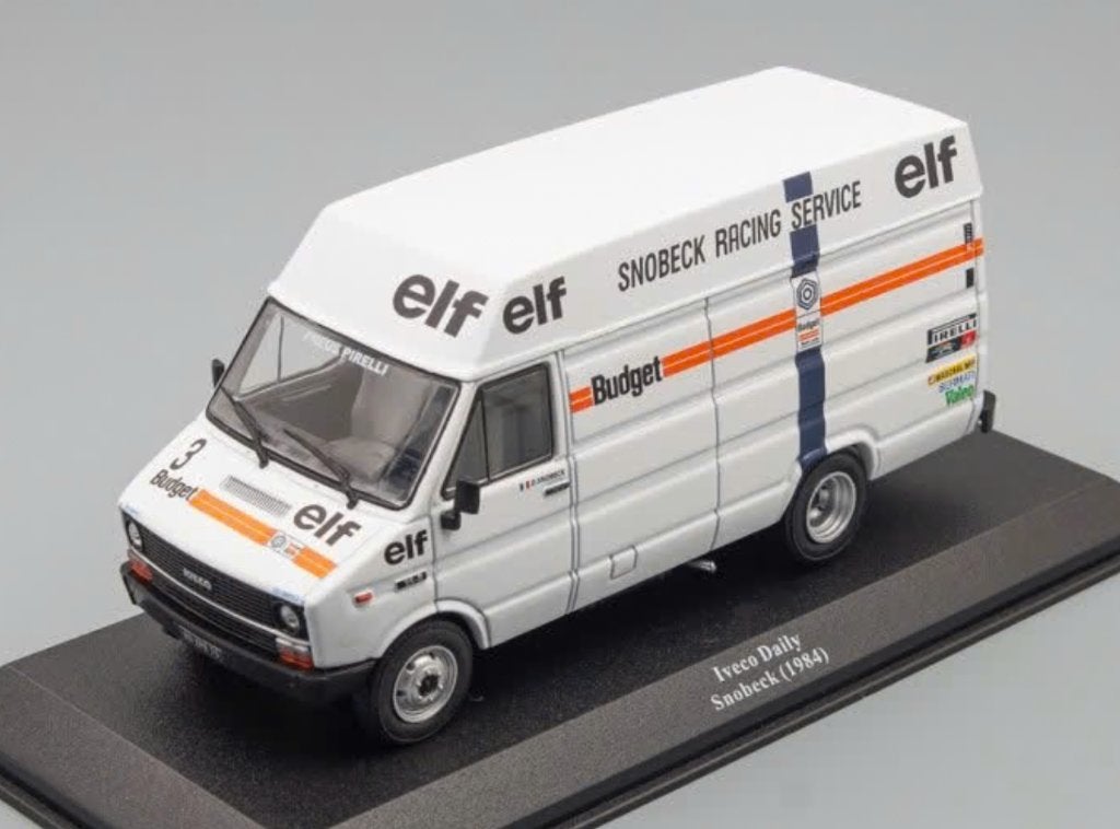 Iveco Daily 35 U8 1984 Team Snobeck 1/43 Assistance # 72