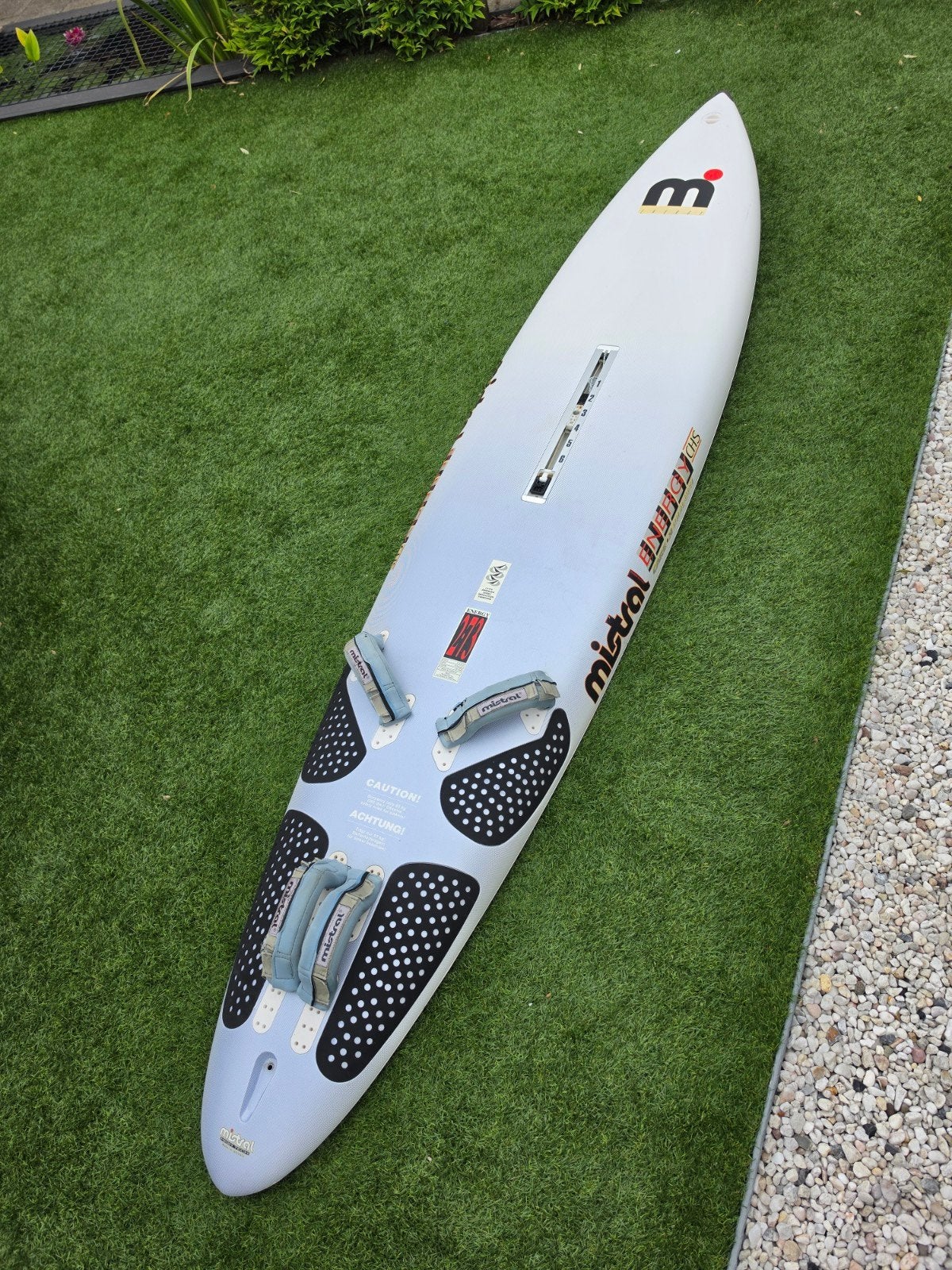 Complete Windsurf Set: Mistral Energy 273 met 2 Zeilen, Ophalen, Gebruikt, Complete set