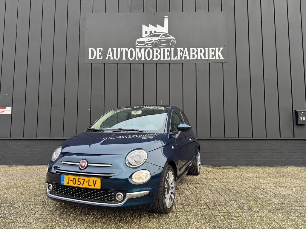 Fiat 500 Fiat 500, 1.2 Lounge Panoramadak, Auto's, Voorwielaandrijving, Gebruikt, 4 cilinders, 840 kg